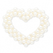 Statement-Anh&auml;nger open Heart White