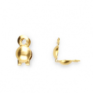 Zubeh&ouml;r aus Stainless Steel - Rostfreiem Stahl Kalotten 2 mm Gold
