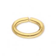Zubeh&ouml;r aus Stainless Steel - Rostfreiem Stahl Bindering Oval Gold