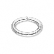 Zubeh&ouml;r aus Stainless Steel - Rostfreiem Stahl Bindering Oval Silver