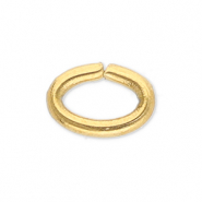 Zubeh&ouml;r aus Stainless Steel - Rostfreiem Stahl Bindering Oval Gold