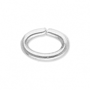 Zubeh&ouml;r aus Stainless Steel - Rostfreiem Stahl Bindering Oval Silver