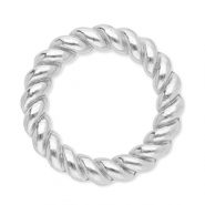 Zubehör aus Stainless Steel - Rostfreiem Stahl Ring 10 mm Silver