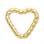 Zubehör aus Stainless Steel - Rostfreiem Stahl Zwischenstück Heart Gold