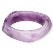 Armbänder Bangle aus Resin Purple