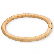 Armbänder Bangle aus Rattan Natural beige