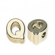 Acryl Buchstaben Q Gold