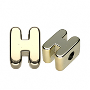 Acryl Buchstaben H Gold