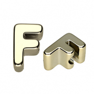 Acryl Buchstaben F Gold