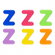 Acryl Buchstaben Z Multicolour
