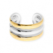 Stainless Steel - Rostfrei Stahl Ringe Silver-gold