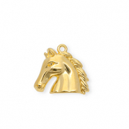 Anh&auml;nger Metall DQ&reg; Horse Goud (nikkelvrij)