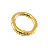 Zubeh&ouml;r Metall DQ Schl&uuml;ssel Anh&auml;nger 20mm Gold (Nickelfrei)