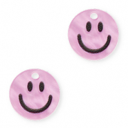Anhänger Plexx Smiley Shiny lilac pink