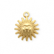 Anh&auml;nger aus Stainless Steel - Rostfreiem Stahl Sun Gold