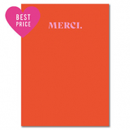 BY31® Karten für Schmuck "Merci" Red-light pink