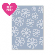 Karten f&uuml;r Schmuck Snow Blue-light blue