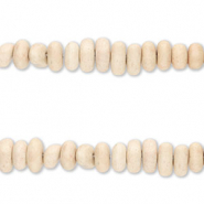 Keramik Perlen Pebble-Shaped Light semolina beige