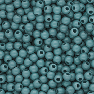 6 mm DQ Perlen aus Acryl shiny Cameo blue 15-4414 TCX