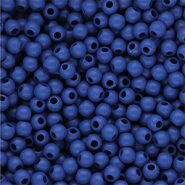 4 mm DQ Perlen aus Acryl shiny Dazzling blue 18-3949 TCX
