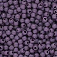 4 mm DQ Perlen aus Acryl shiny Purple haze 18-3718 TCX