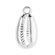 Anhänger Metall Cowrie Silver