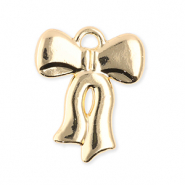 Anh&auml;nger Metall Bow Gold