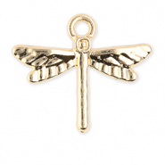 Anh&auml;nger Metall Dragonfly Gold
