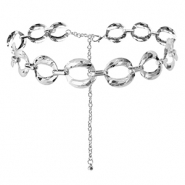 Bauchkettchen Chunky Chain Silver