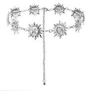 Bauchkettchen Sun Silver