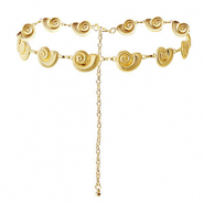 Bauchkettchen Shells Gold