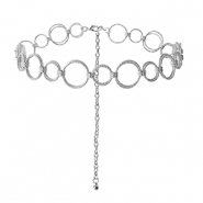 Bauchkettchen Double Ring Silver