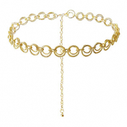 Bauchkettchen Double Ring Gold