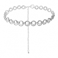Bauchkettchen Double Ring Silver