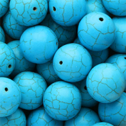 Keramik Perlen 20&nbsp;mm Blue