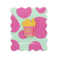 BY31® Zierkarte mit Anstecker "Fri yay" Mint turquoise-multicolour pink-multicolour yellow-gold