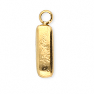 Anh&auml;nger aus Stainless Steel - Rostfreiem StahlBuchstaben I Gold