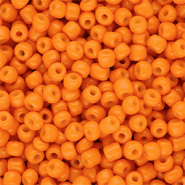 Rocailles Perlen Glas 6/0 (4 mm) Orange