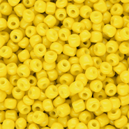 Rocailles Perlen Glas 6/0 (4 mm) Yellow