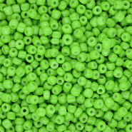 Rocailles Perlen Glas 8/0 (3 mm) Green
