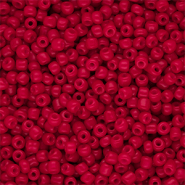 Rocailles Perlen Glas 8/0 (3 mm) Red