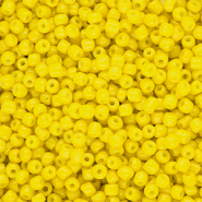 Rocailles Perlen Glas 8/0 (3 mm) Yellow