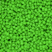 Rocailles Perlen Glas 12/0 (2 mm) Green