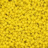 Rocailles Perlen Glas 12/0 (2 mm) Yellow