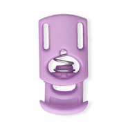 Farbiges Zubeh&ouml;r Kordelstopper Rectangle Lilac