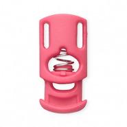 Farbiges Zubeh&ouml;r Kordelstopper Rectangle Pink