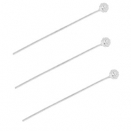 BY31&reg; Zubeh&ouml;r aus Stainless Steel - Rostfreiem Stahl Nietstifte with Ball 35 mm Silver