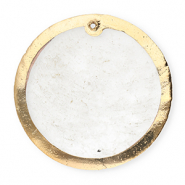 Anhänger Muschel Special Round Off white-gold