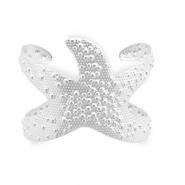Stainless Steel - Rostfrei Stahl Armbänder Bangle Starfish Silver