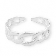 Stainless Steel - Rostfrei Stahl Armbänder Bangle Belcher Chain Silver
